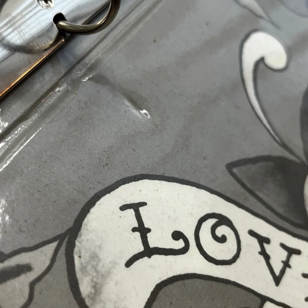 Rare Vintage Ed Hardy/Lisa Frank binder